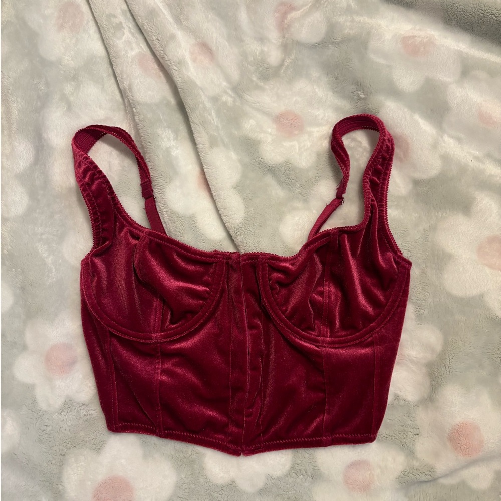 Elegant Red Women's Top